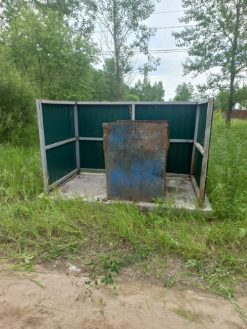 Устройство  контейнерной  площадки